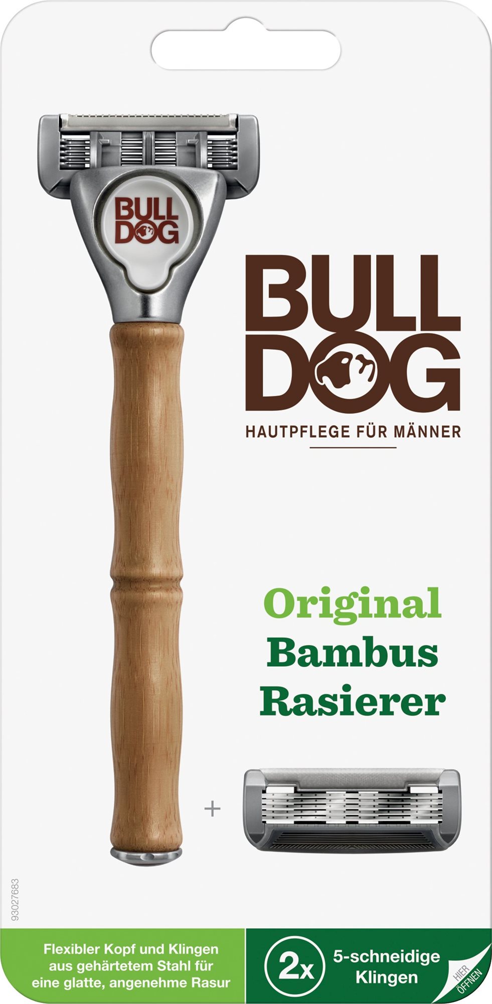 BULLDOG Original Bamboo + hlavice 2 ks