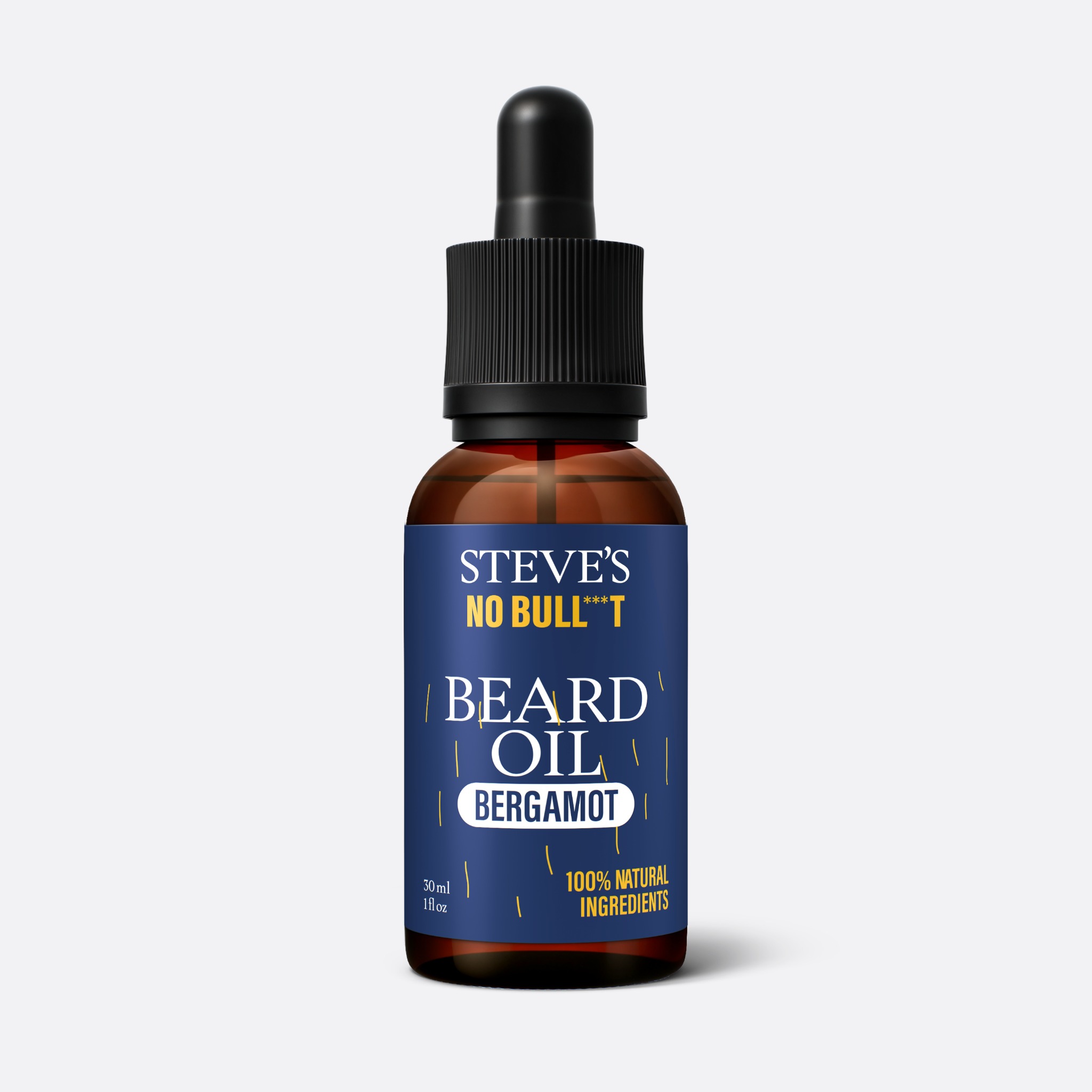 STEVES No Bull***t Short Beard Oil 30 ml