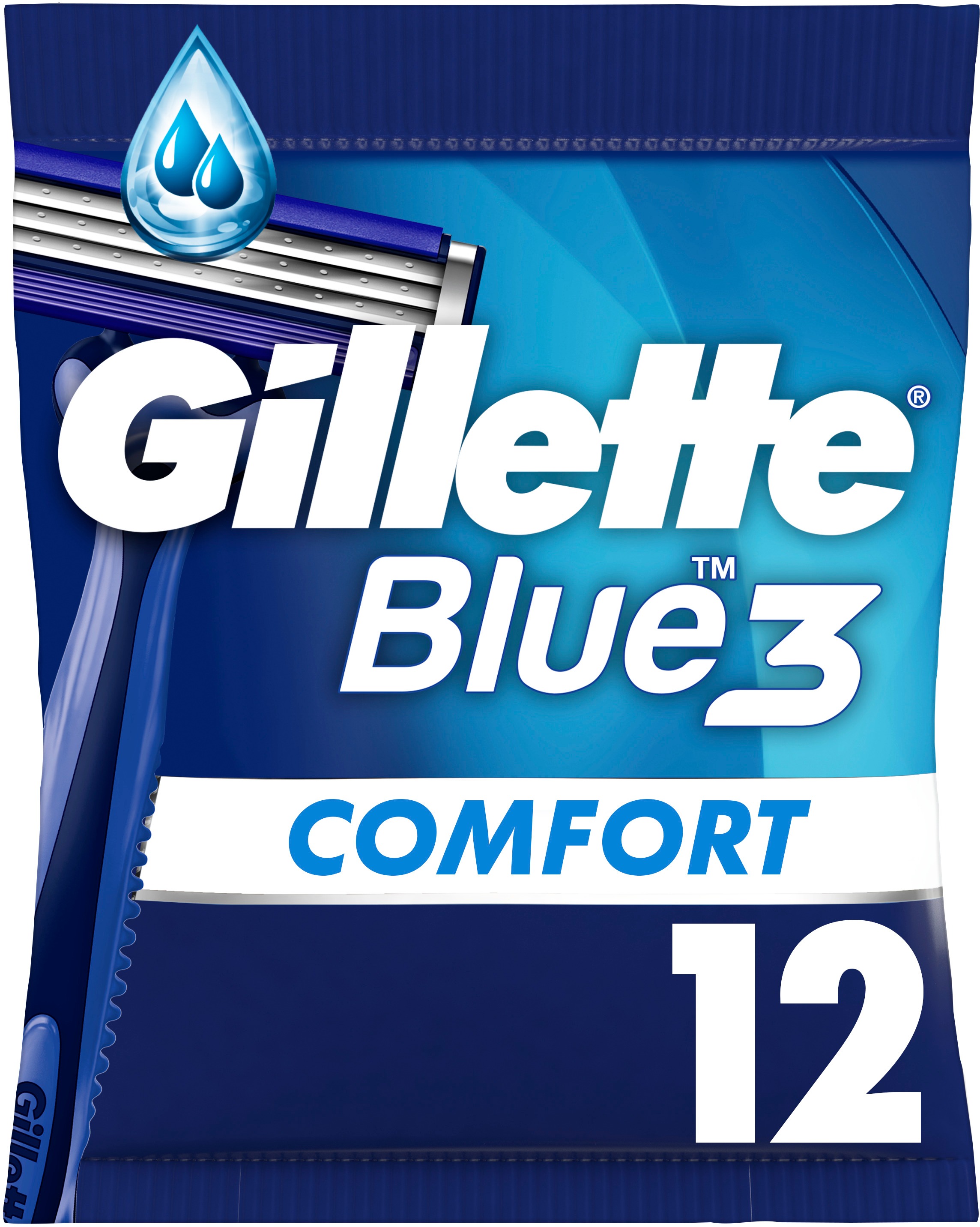 GILLETTE Blue3 Comfort 12 ks