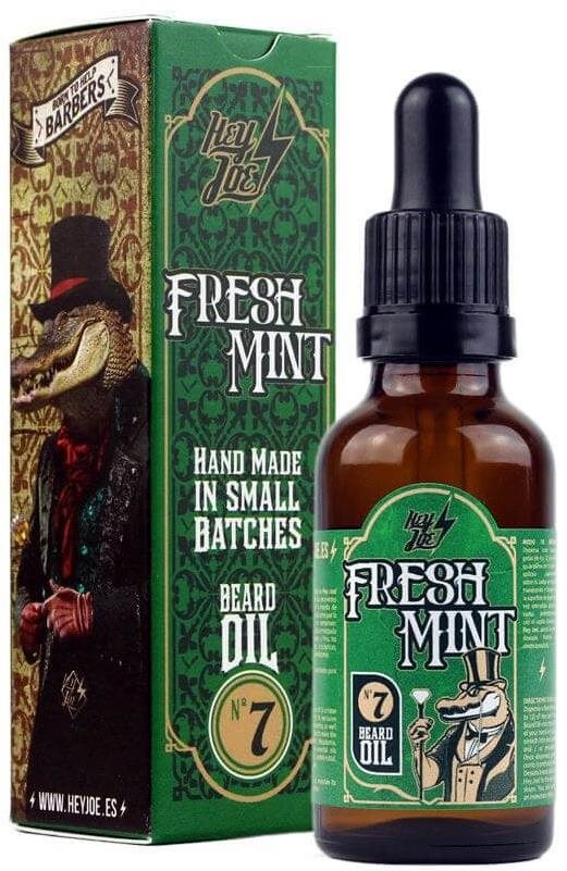 HEY JOE Fresh Mint, olej na fúzy 30 ml