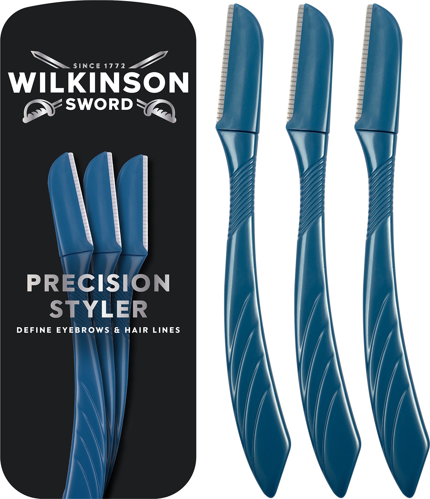 WILKINSON Precision Styler zarovnávač obočia a fúzov 3 kusy