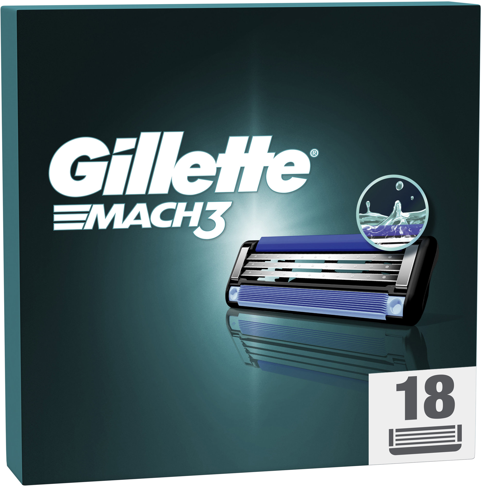 GILLETTE Mach3 18 ks