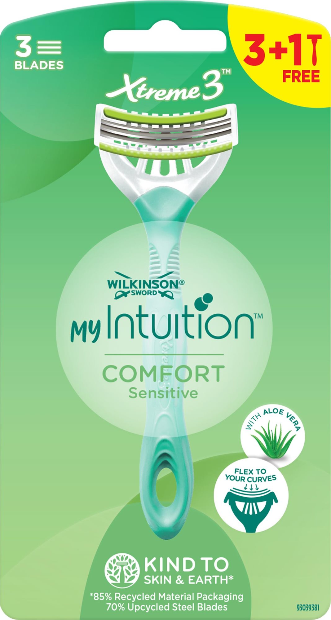 WILKINSON My Intuition Comfort Sensitive 3 + 1 ks