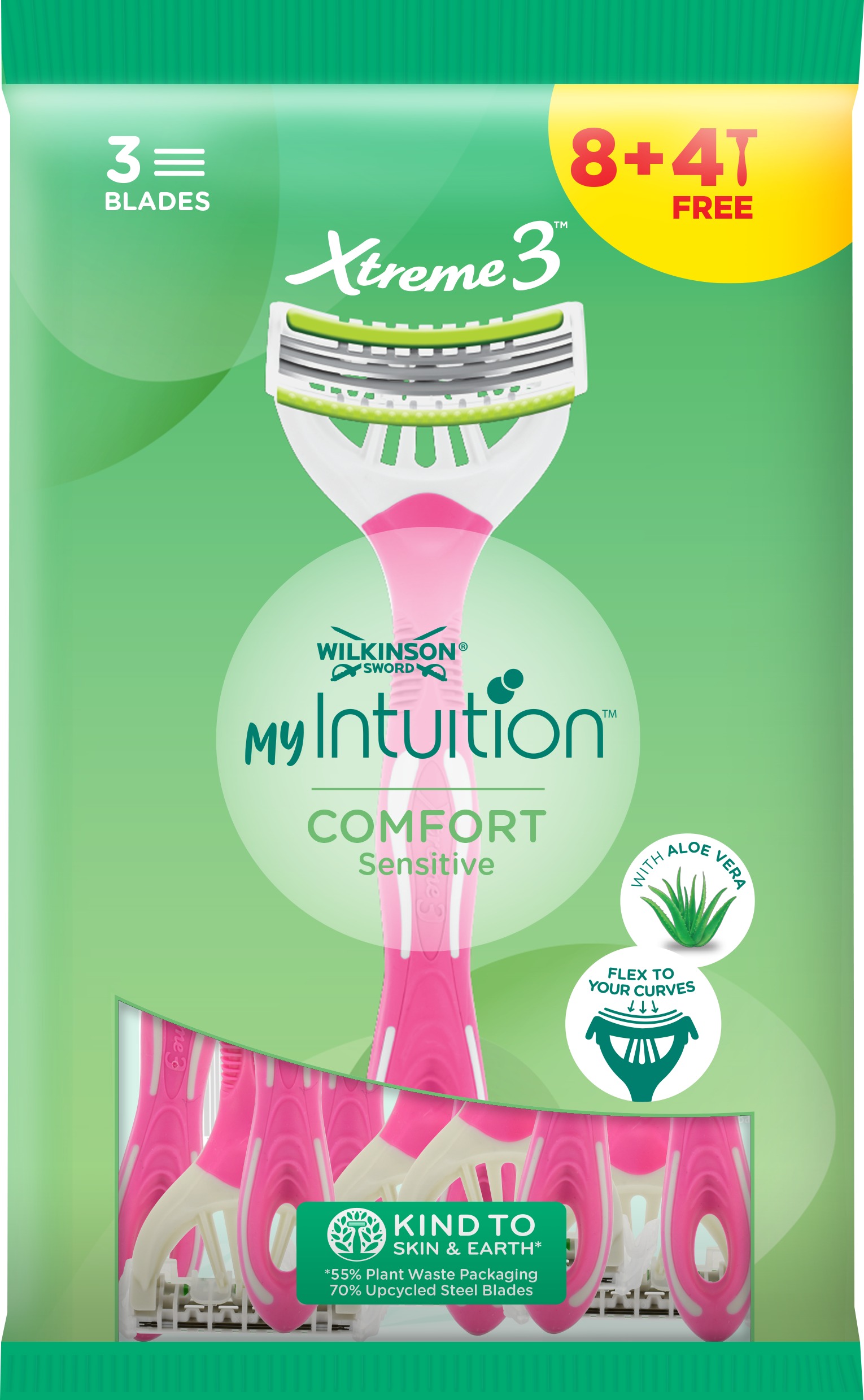 Wilkinson MY Intuition Comfort Sensitive 8+4