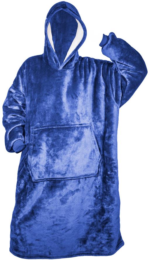 HomeLife Televízna mikina s kapucňou HOODIE, S – XXL modrá