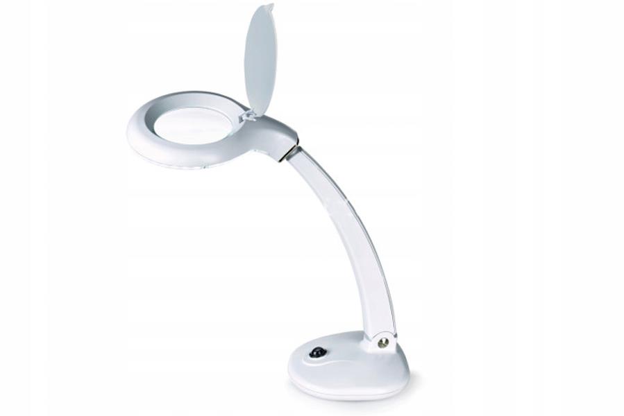 Promed LED stolná lampa s lupou LTM-30, biela