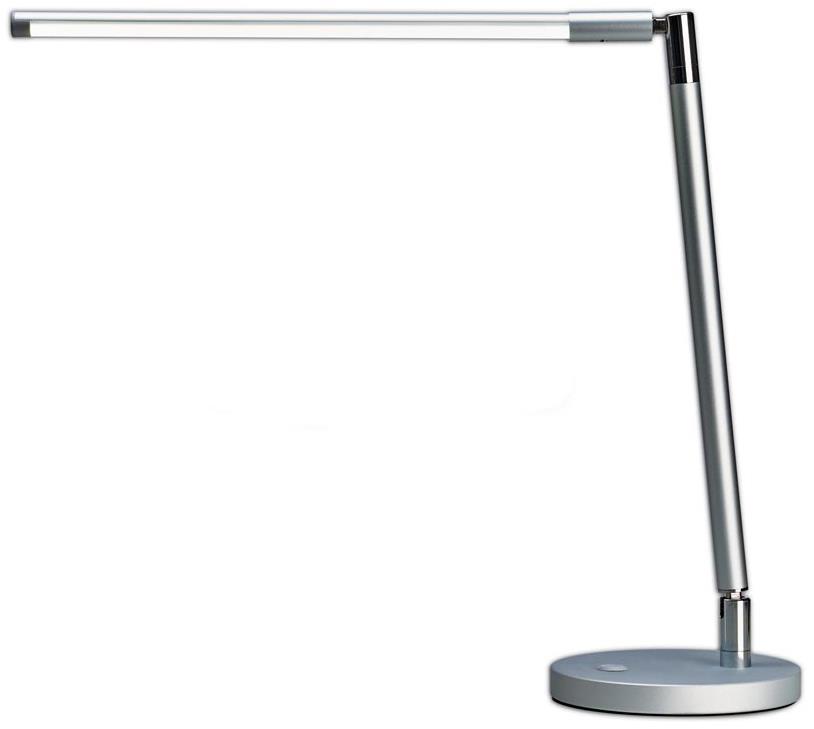 Promed LED stolná lampa LTL-749, strieborná