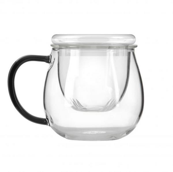 Vialli Design Hrnček sklenený s infúzorom BOLLA, 400 ml_9736