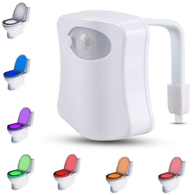 Velko LED podsvietenie WC, nočné