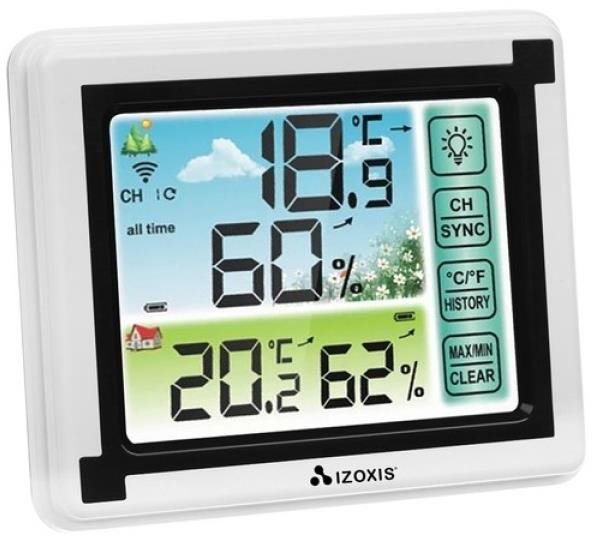 ISO Bezdrôtová meteostanica s vlhkomerom