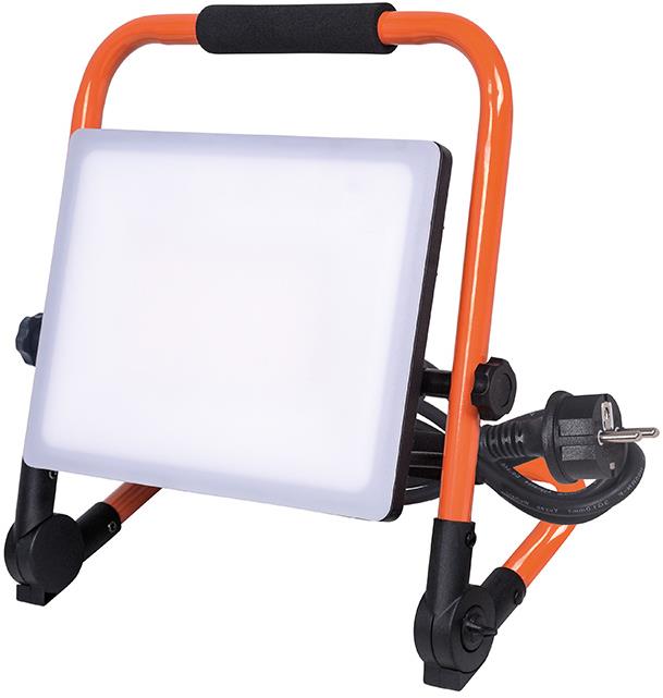 Solight LED prenosný reflektor 100 W/230 V/4000 K/9000 lm/IP65, sklopný stojan
