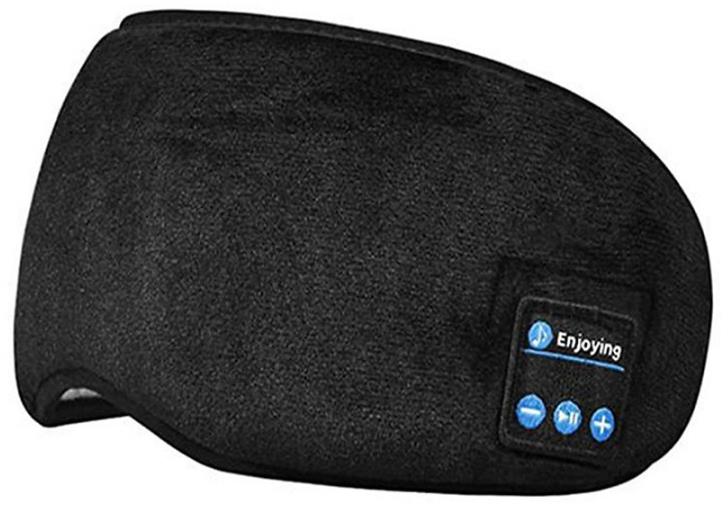 Verk Bluetooth maska na spanie so slúchadlami, čierna