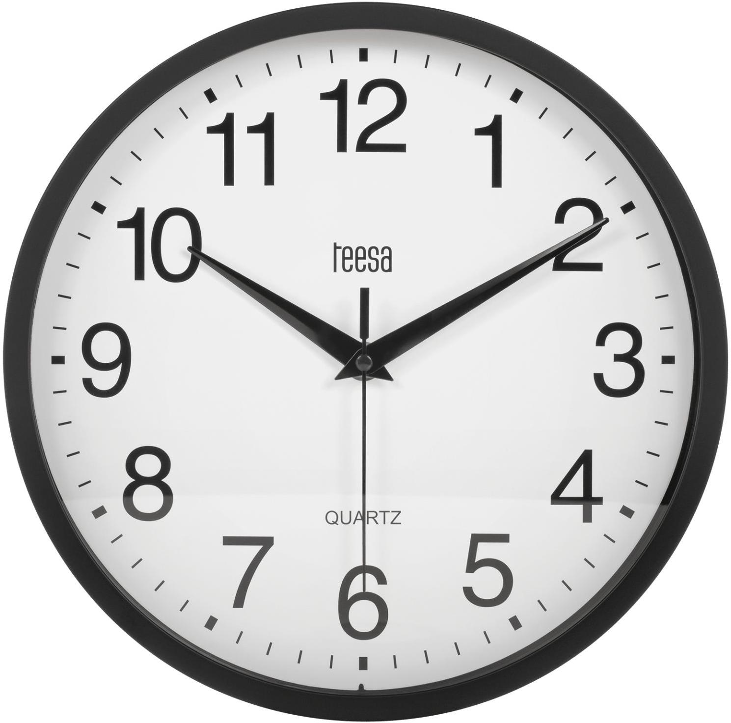 Teesa TSA0037B Nástenné hodiny 25 cm