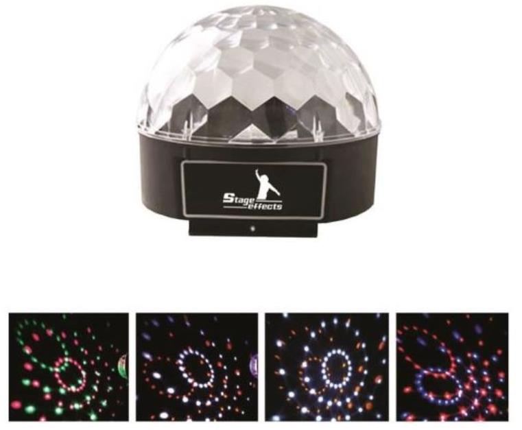 Svetelná Disco guľa LED Light Magic 5 W