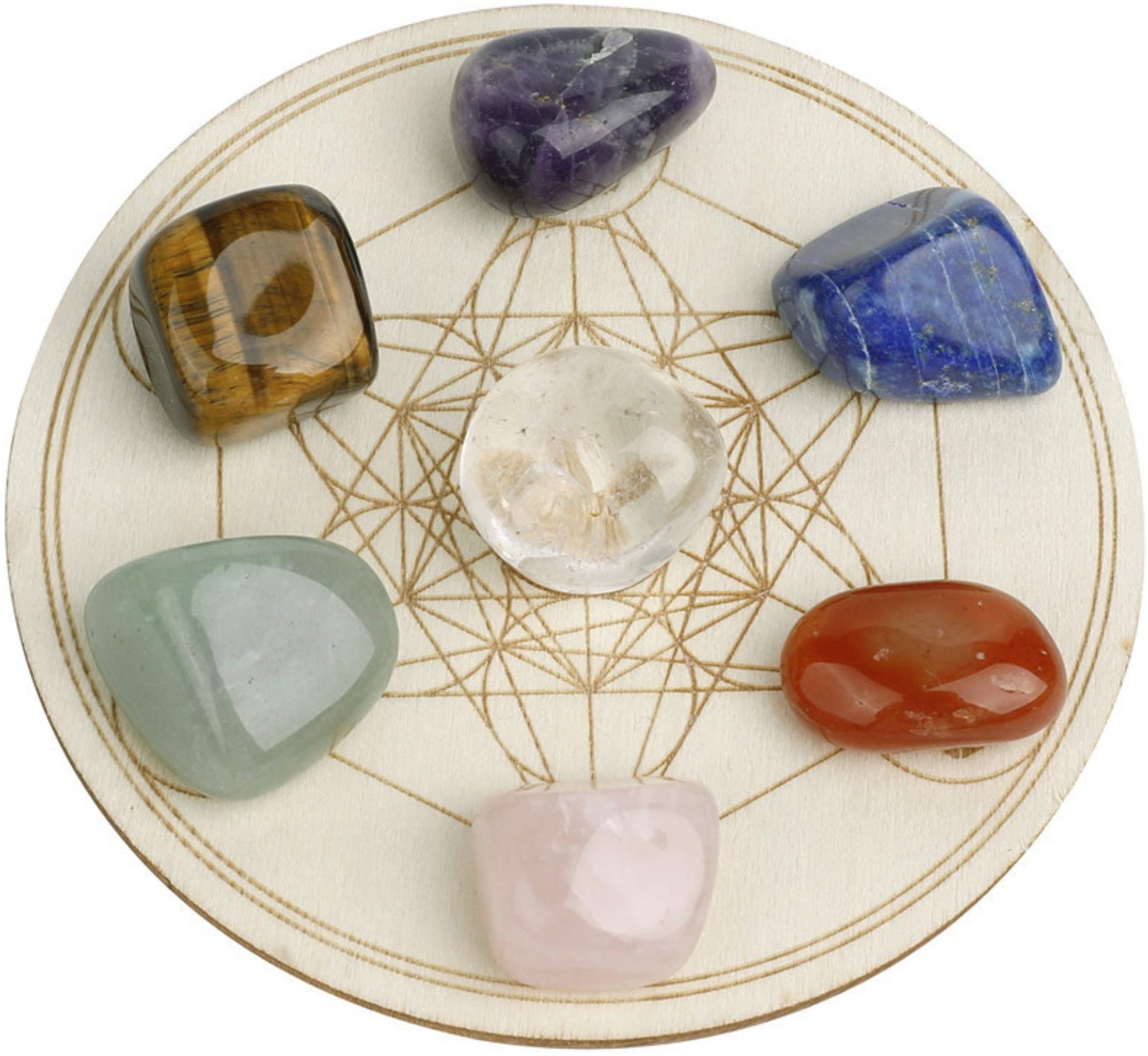 Feng Shui Harmony Čakrová súprasa kameňov