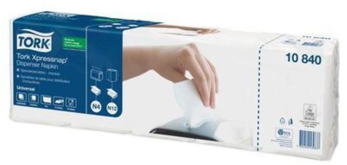 TORK Xpressnap® Biely obrúsok do zásobníka