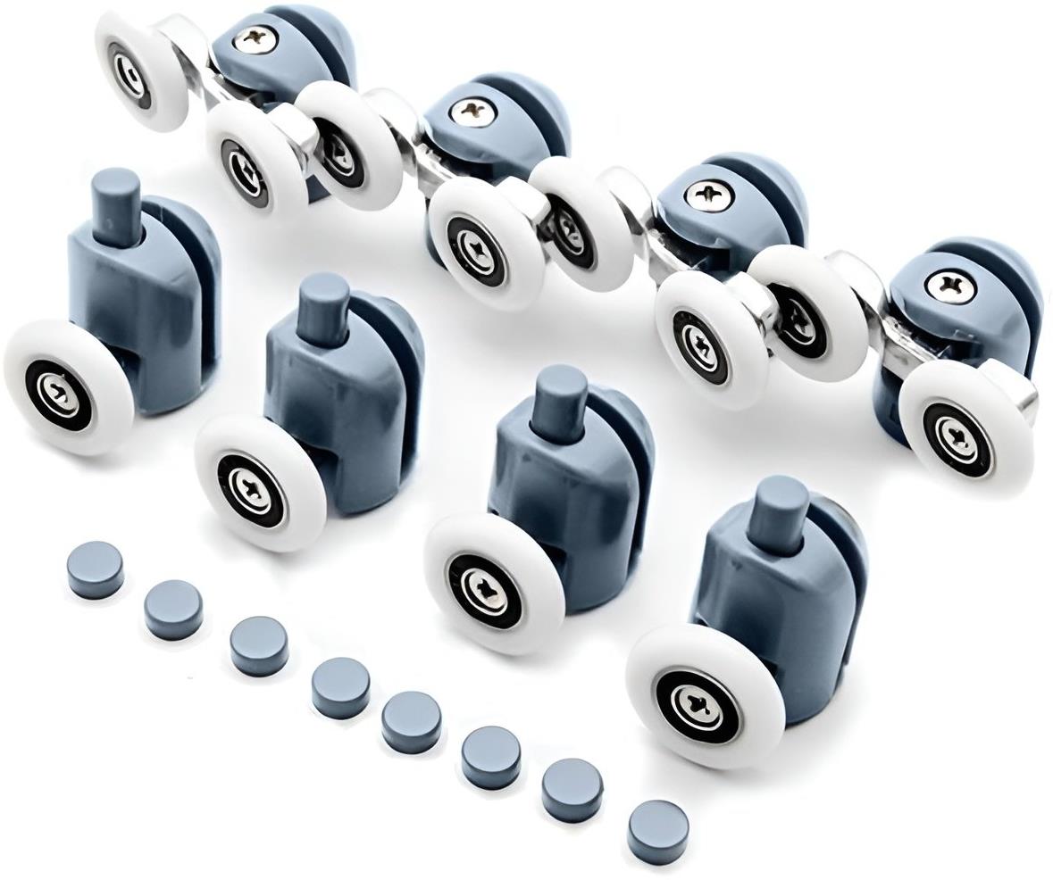 Ruhhy 9646 Kolieska k sprchovacím kútom 8 ks