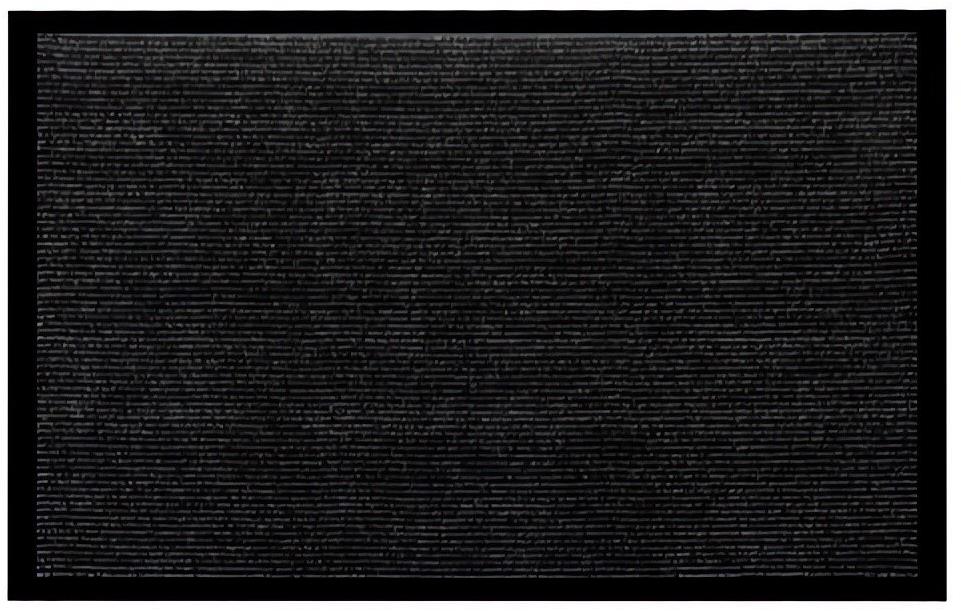 Ruhhy 22055 Rohožka 60 × 90 cm černo-sivá