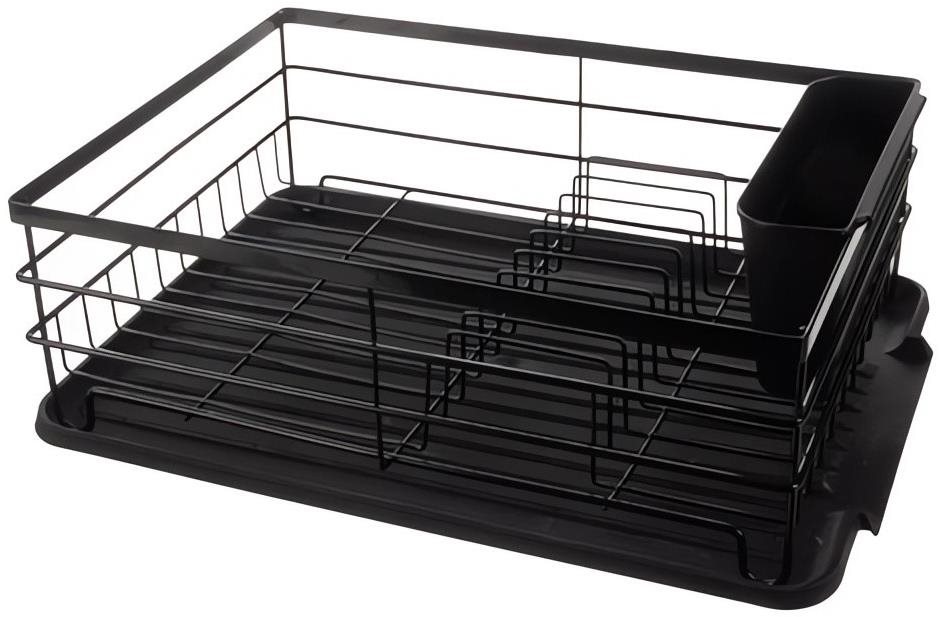 Ruhhy 21992 Odkvapkávač na riad, čierny