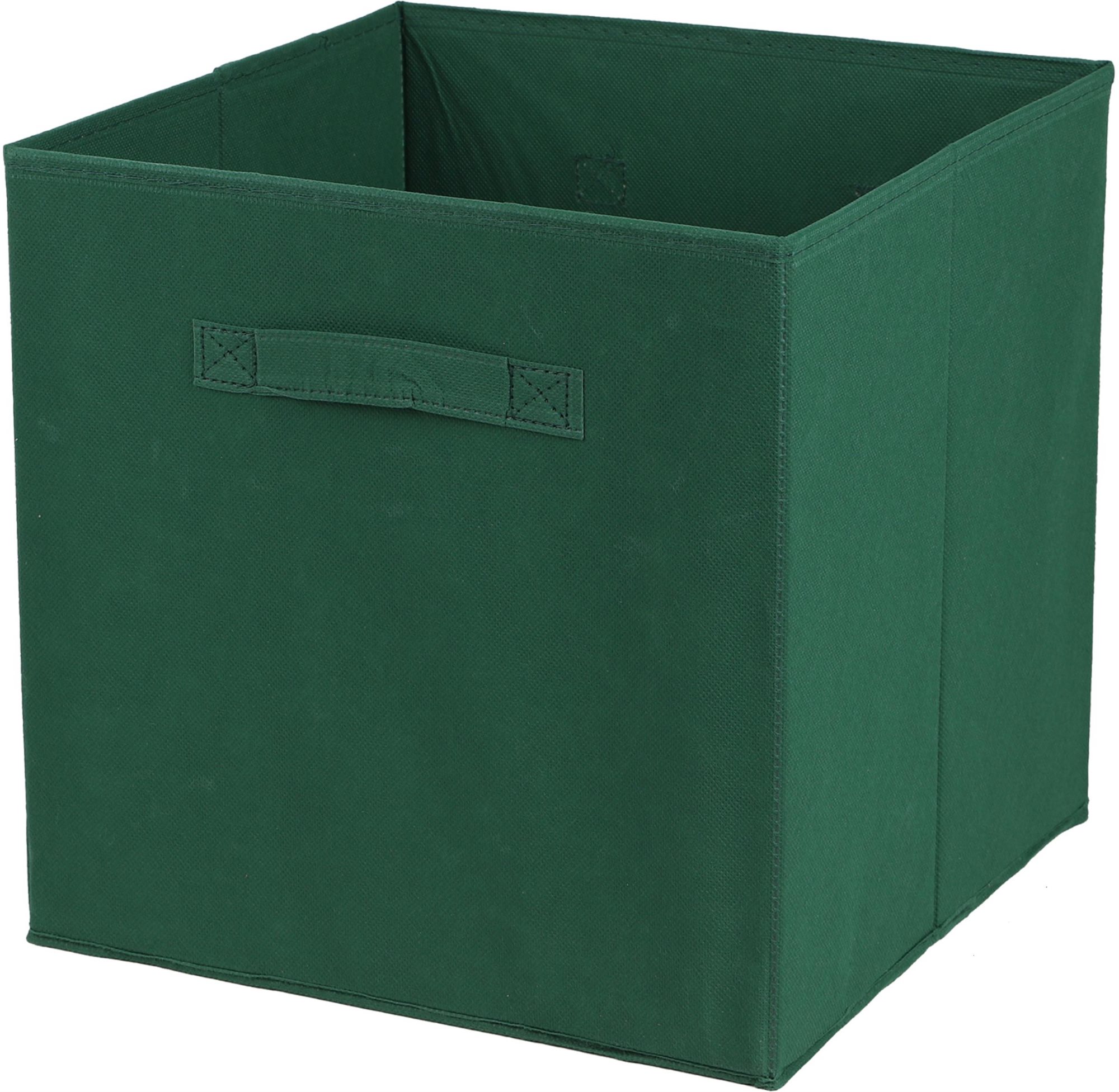 Dochtmann Box do kallaxu, úložný, textilný, tmavo zelený, 31 × 31 × 31 cm