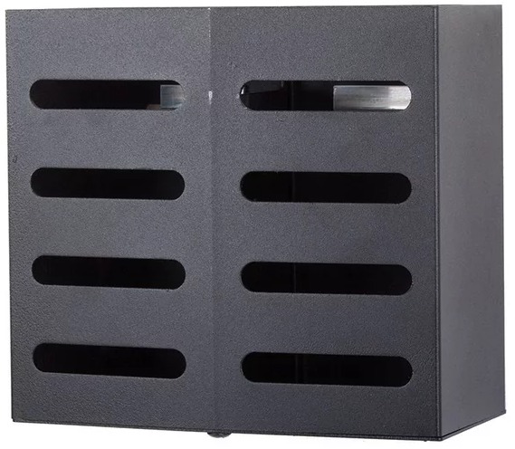 Verk Organizér na príbory z nehrdzavejúcej ocele – 15 × 7 × 13,5 cm