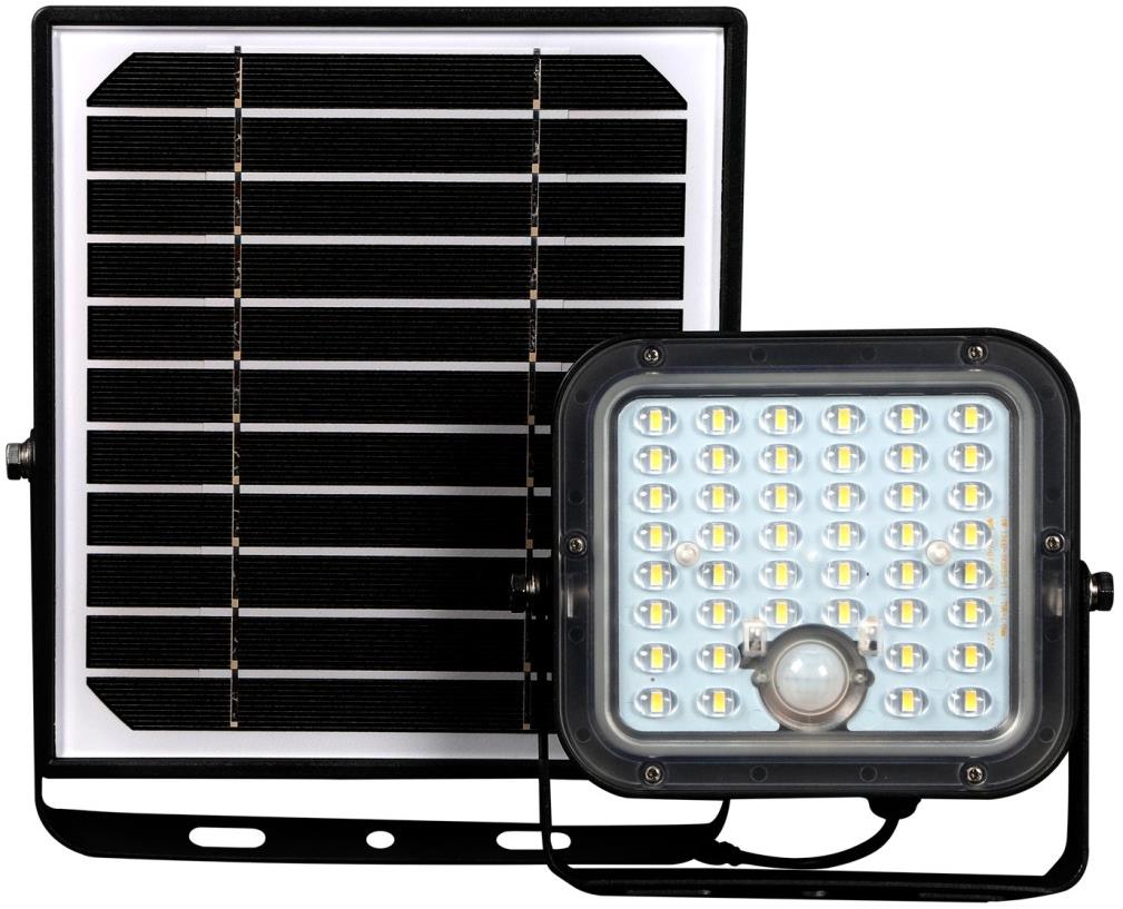 VELAMP LED solárny reflektor SL365 1500 lm so senzorom
