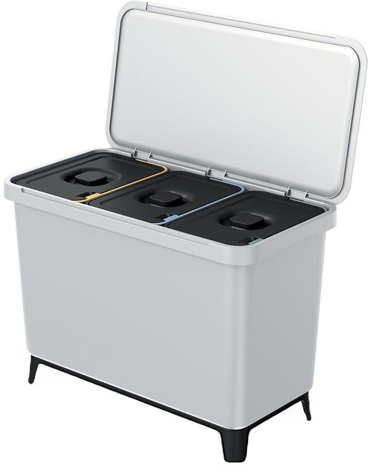 PROSPERPLAST Systema 3× 10 L popolavý