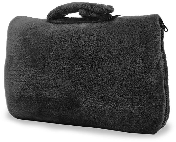 Cabeau Fold'n Go™ Cestovná deka z mikrovlákna sivá