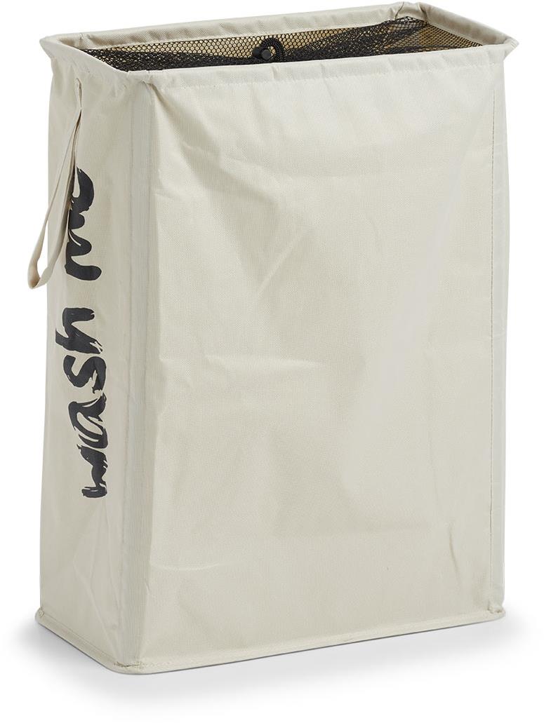ZELLER Kôš na špinavú bielizeň z polyesteru, 20 × 40 × 56 cm béžový