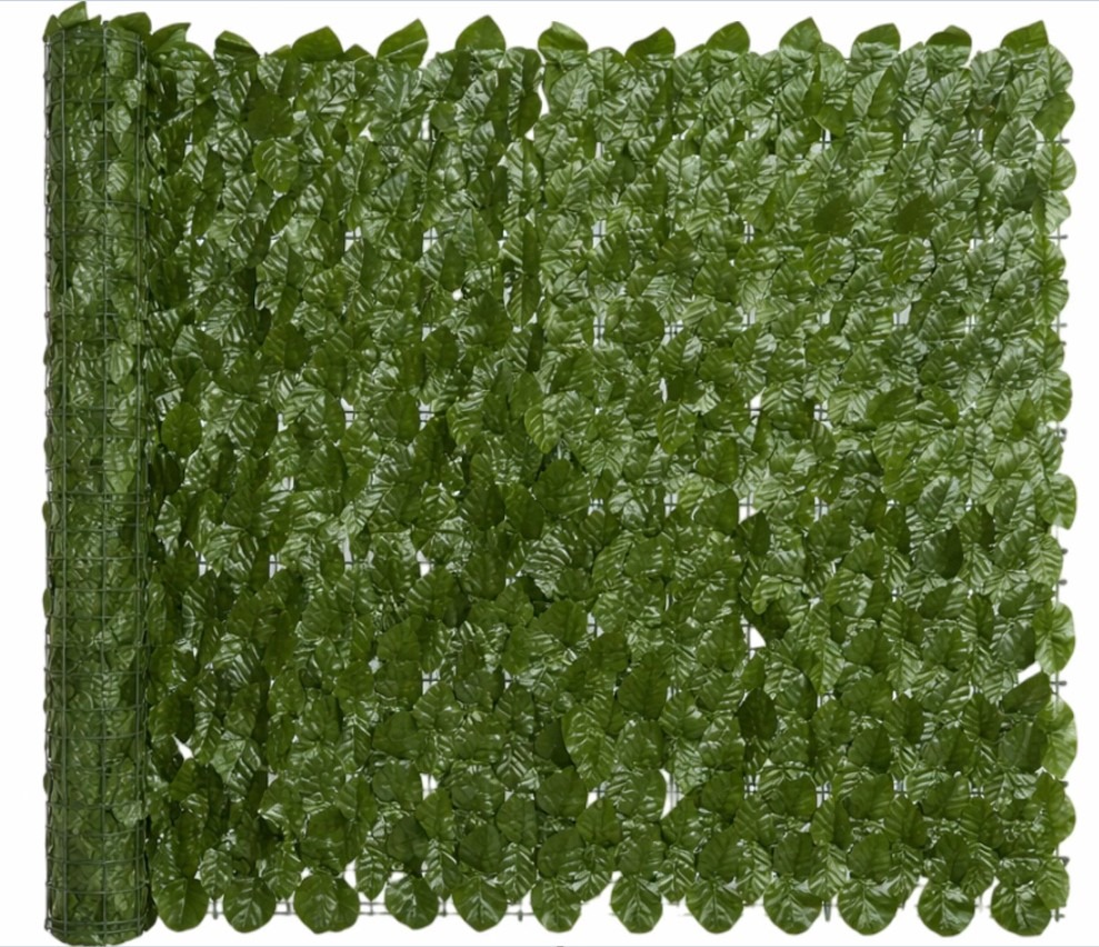 Gardlov 23641 Balkónová zástena s tmavo zelenými listami 300 × 50 cm