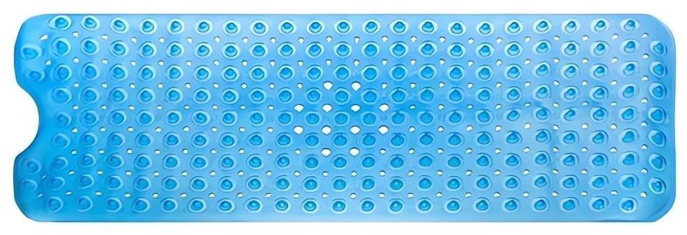 Ruhhy 23646 Kúpeľňová protišmyková podložka do vane 100 × 40 cm, modrá