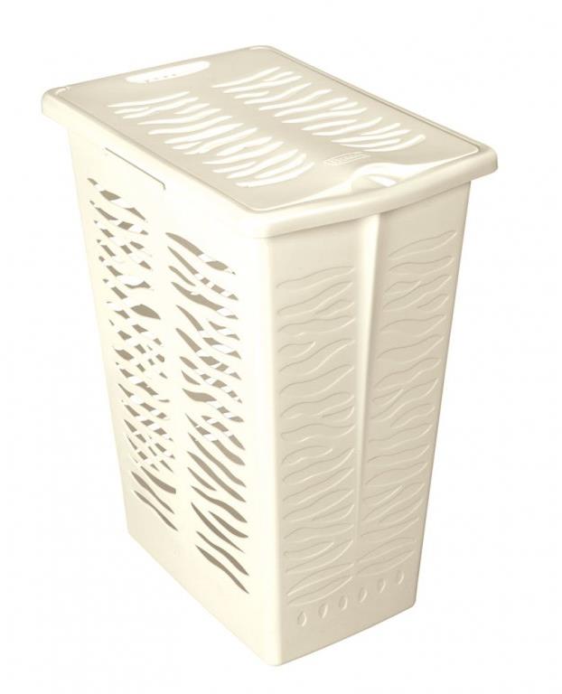 Branq Bielizňový kôš Zebra 30 l, béžový