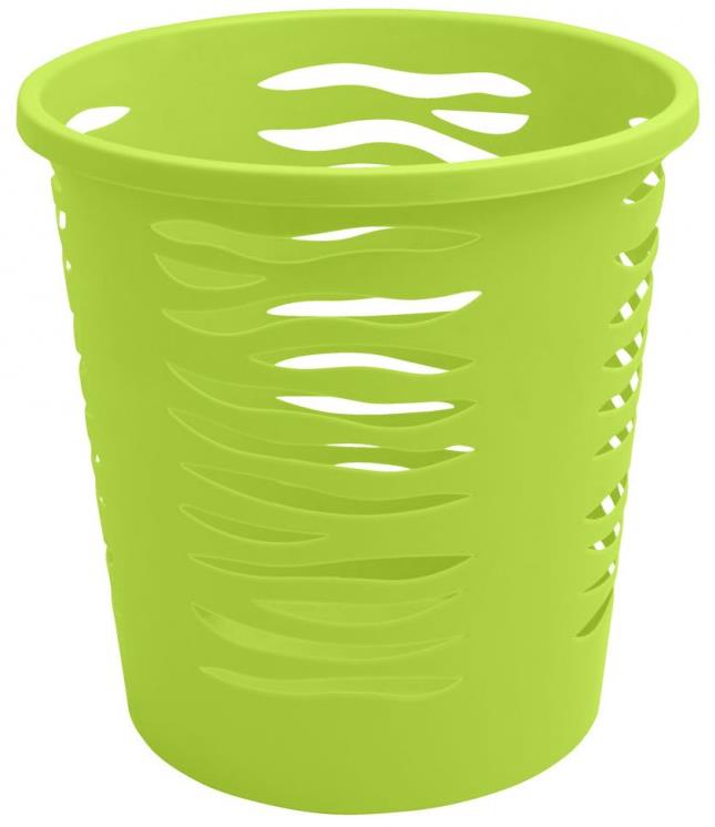 Branq Kôš na papier Zebra 10 l – zelený