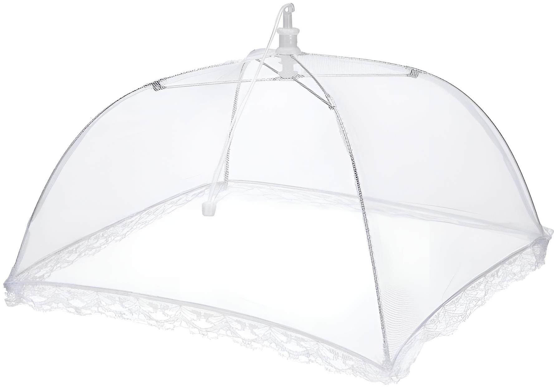 Verk 01854 Moskytiéra na potraviny 34 × 20 cm biela, 2 ks