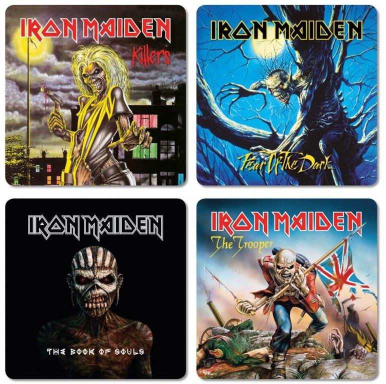 Iron Maiden: Album Cover – tácky pod poháre