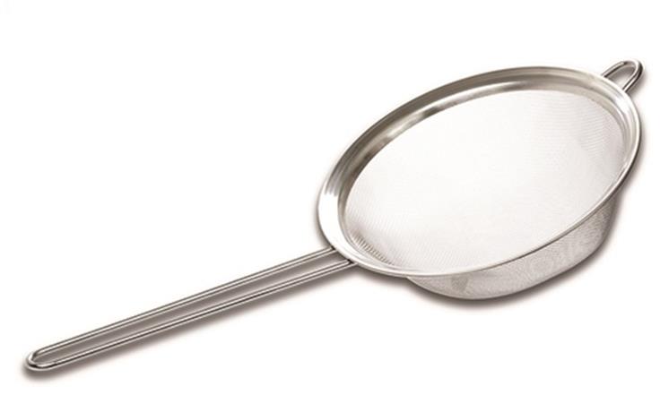 NAVA Greece Cedidlo z nehrdzavejúcej ocele s držadlom 20 cm