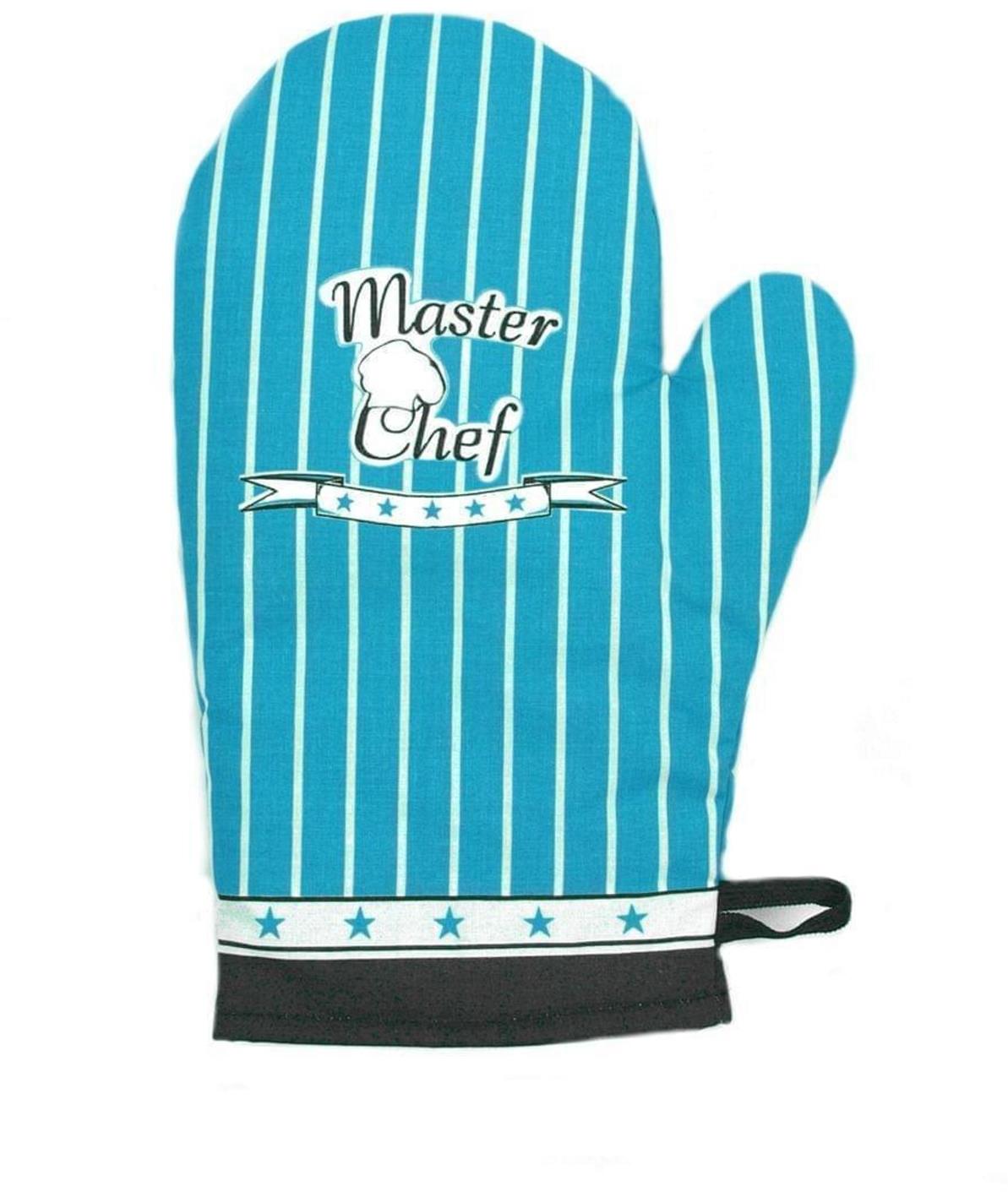 Forbyt Kuchynská chňapka Master Chef tyrkysová 1 ks 18 × 28 cm