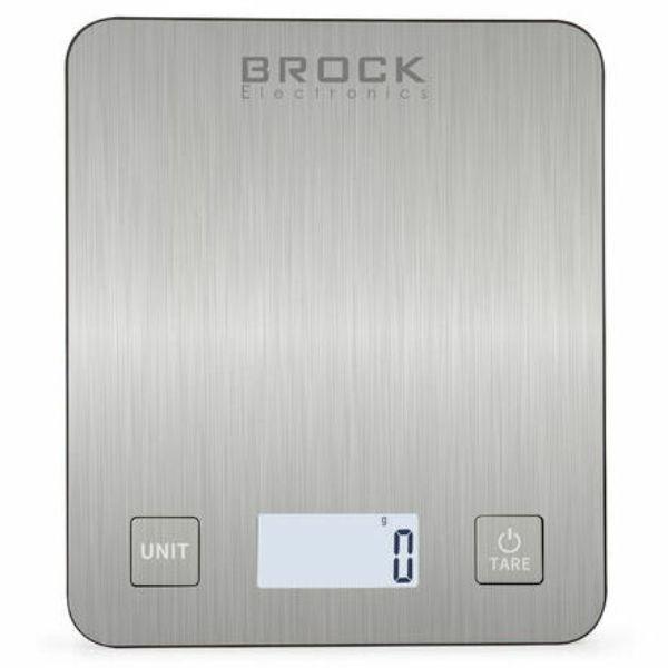 Brock Digitálna kuchynská váha, max 5 kg, 18,5 × 21,5 cm