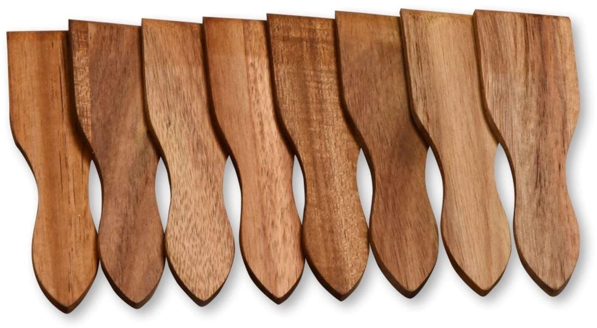 KESPER Špachtla na raclette 8 ks, 13 × 3,5 cm, akáciové drevo