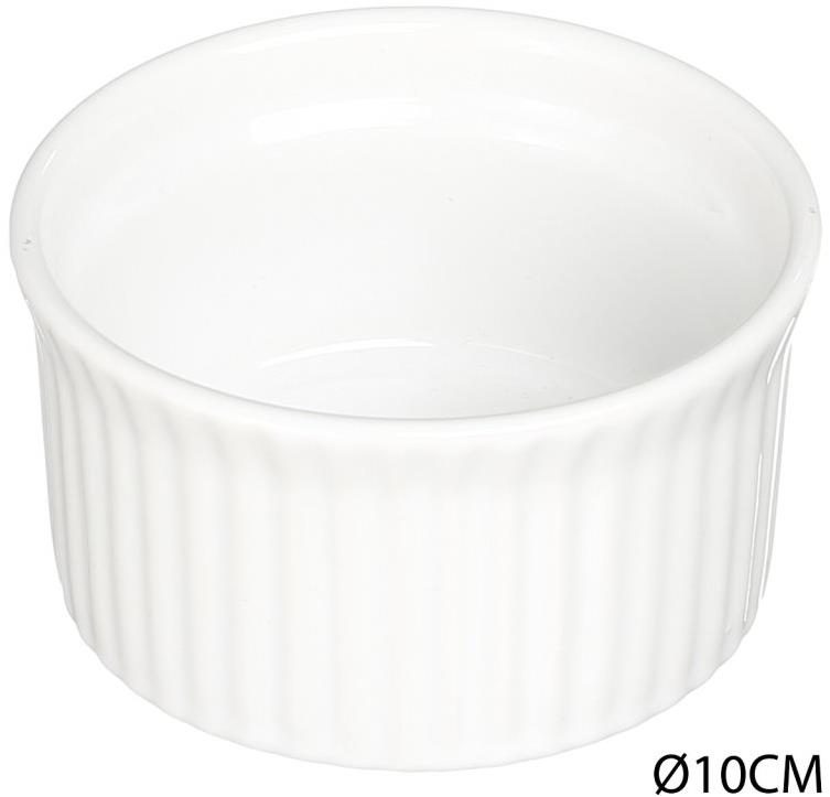 5FIVE Keramická zapekacia miska, 9 cm, biela