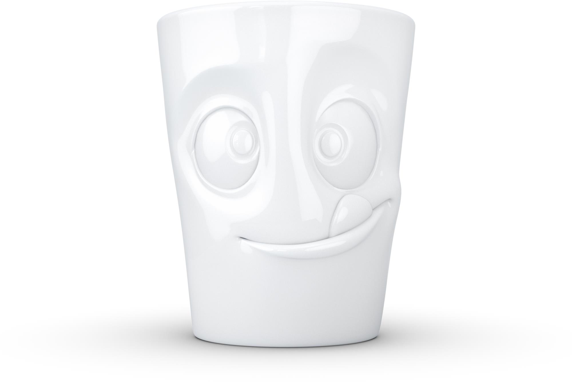 58products Hrnček s uchom "Olizujúci sa", 350 ml