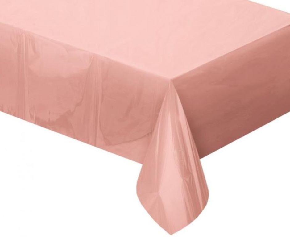 GoDan Obrus fóliový metalický ružovozlatý/rosegold 137 × 183 cm