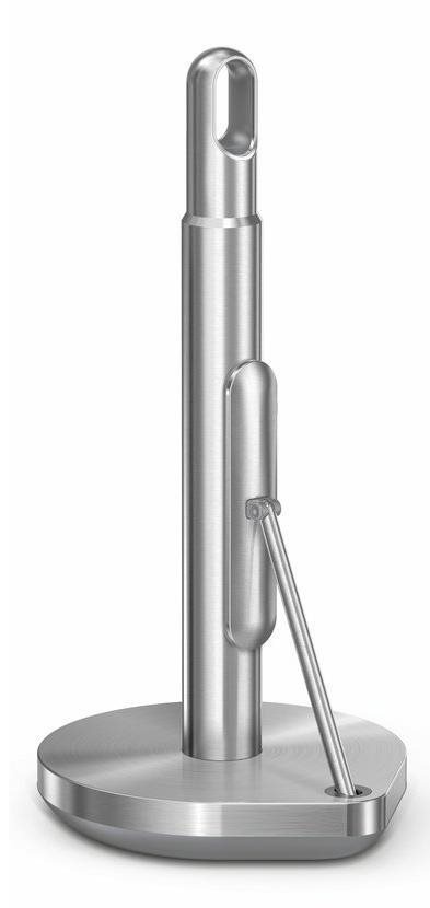 Simplehuman Držiak na papierové utierky, na kotúče do 17 cm, kefovaná nehrdzavejúca oceľ