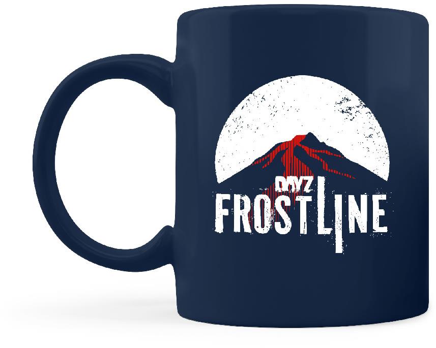 DayZ Frostline Volcano Navy Blue Ceramic Cup