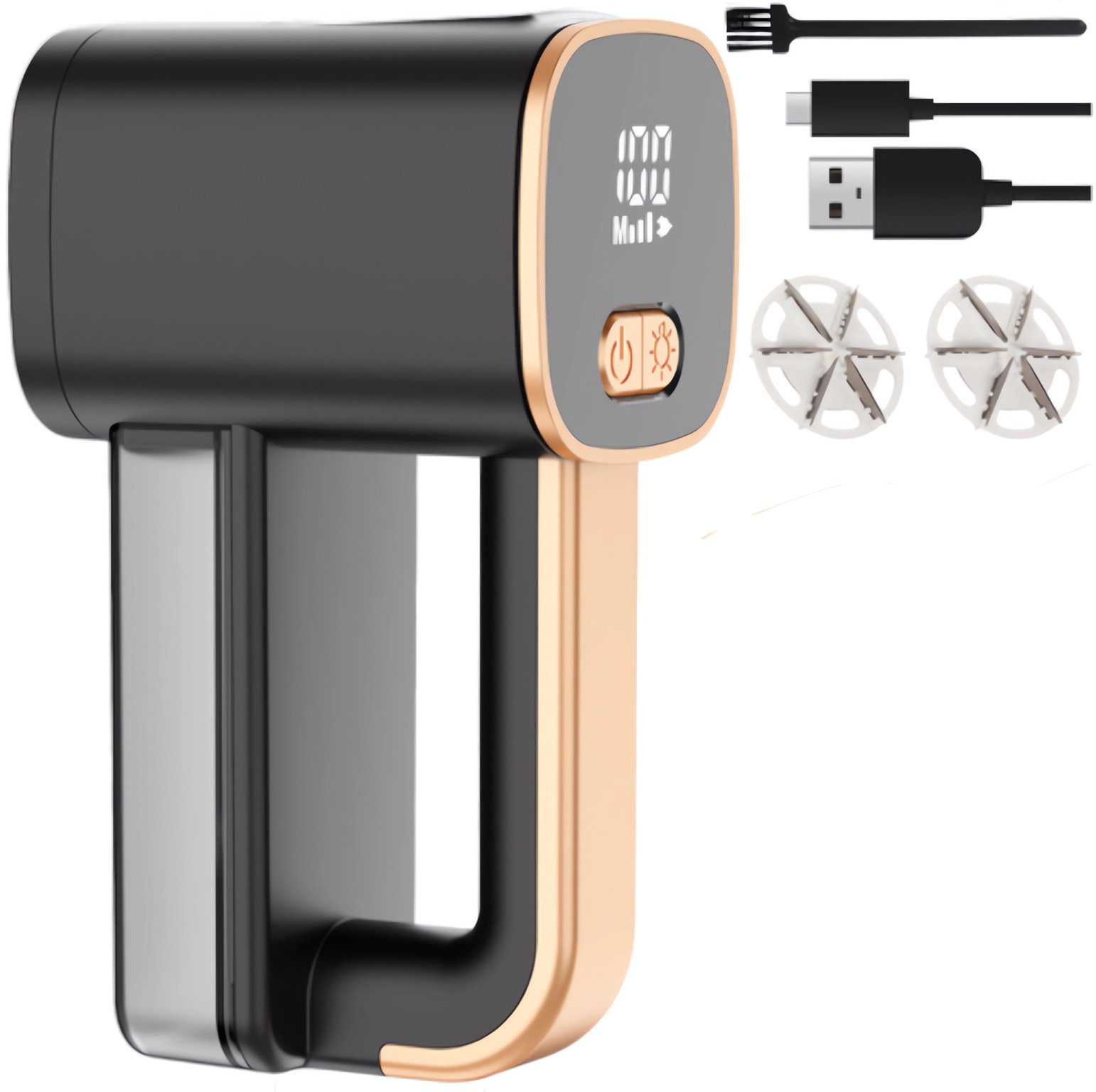 Ruhhy 26642 Odstraňovač hrčiek AKU, 1800 mAh, 3,7 V, čierny