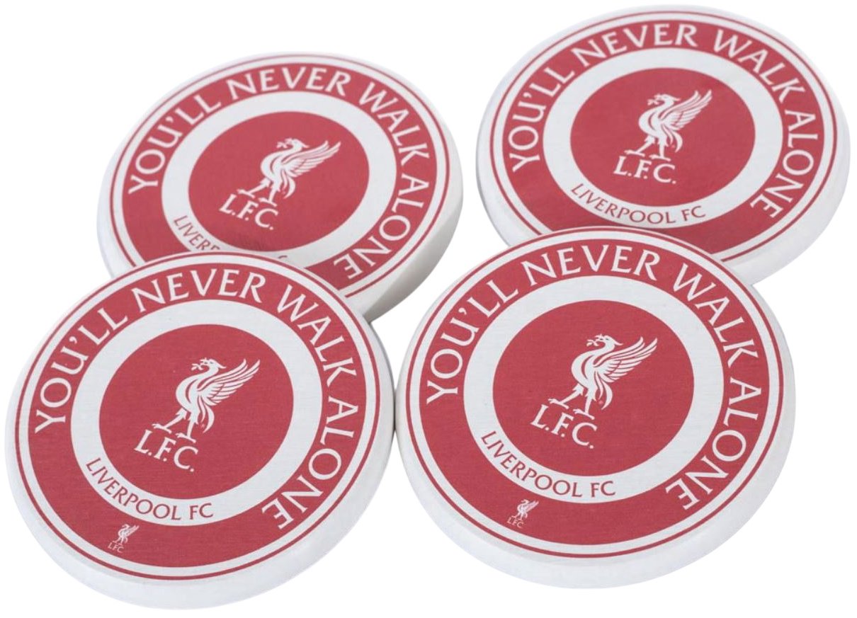 FC Liverpool: Crest - tácky pod sklenice