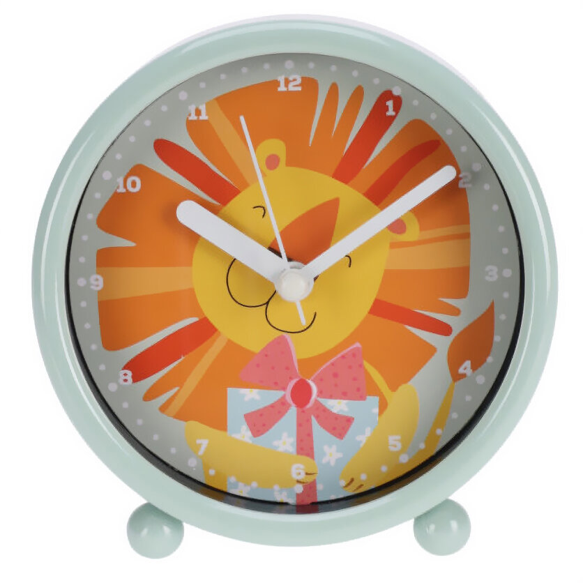 Home Styling Collection Hodiny do detskej izby, priemer 10 cm, lev