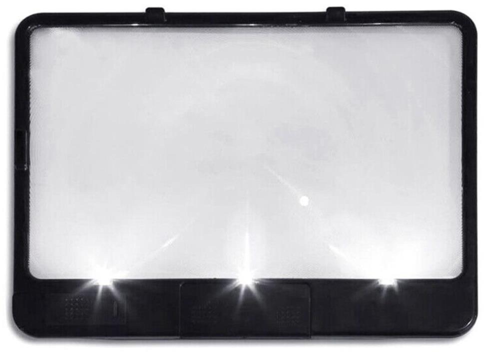 HomeLife Čítacia lupa s LED osvetlením PAGE BRIGHT