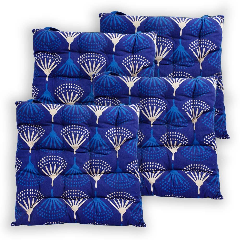 HOME ELEMENTS prešívaný 40 × 40 cm, Padáčky, set 4 ks