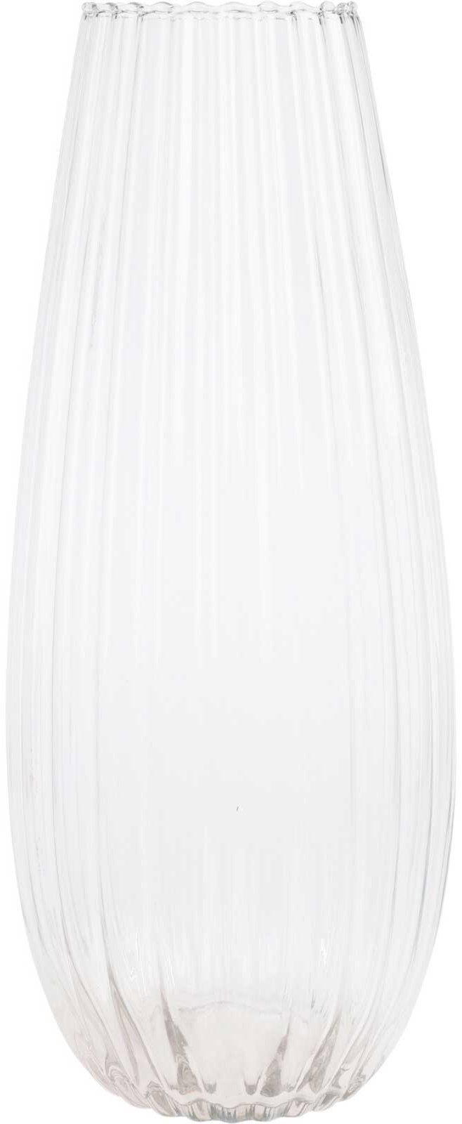 Home Styling Collection Úzka sklenená váza, priemer 20 × 50 cm